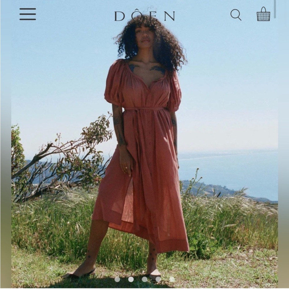 Doen Juno dress in Tierra NWT